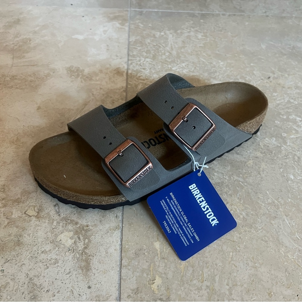 Birkenstocks - Stone